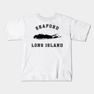 Seaford Long Island (Light Colors) Kids T-Shirt